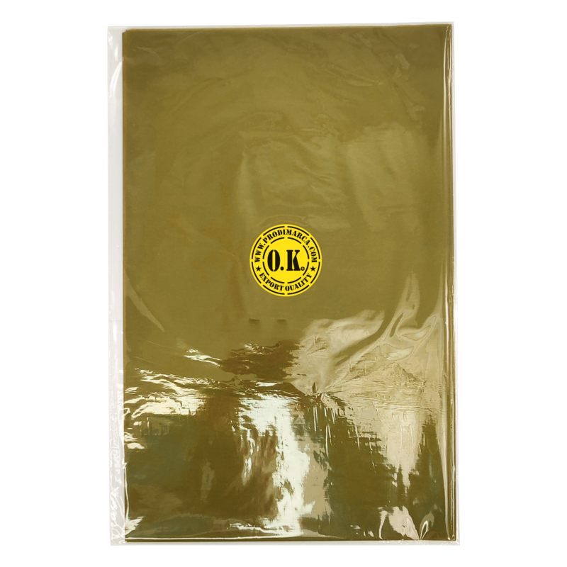 PAPEL CALCANTE `TT` P/MANUALIDADES SB.25PZ.44X56CM.CERA AMARILLO