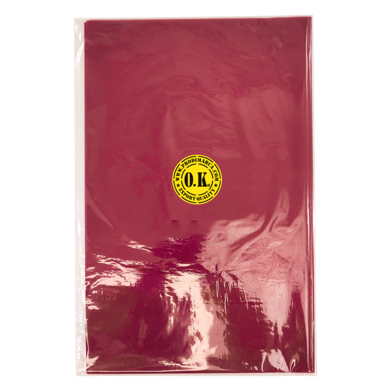 PAPEL CALCANTE `TT` P/MANUALIDADES SB.25pz.44x56cm.CERA ROJO