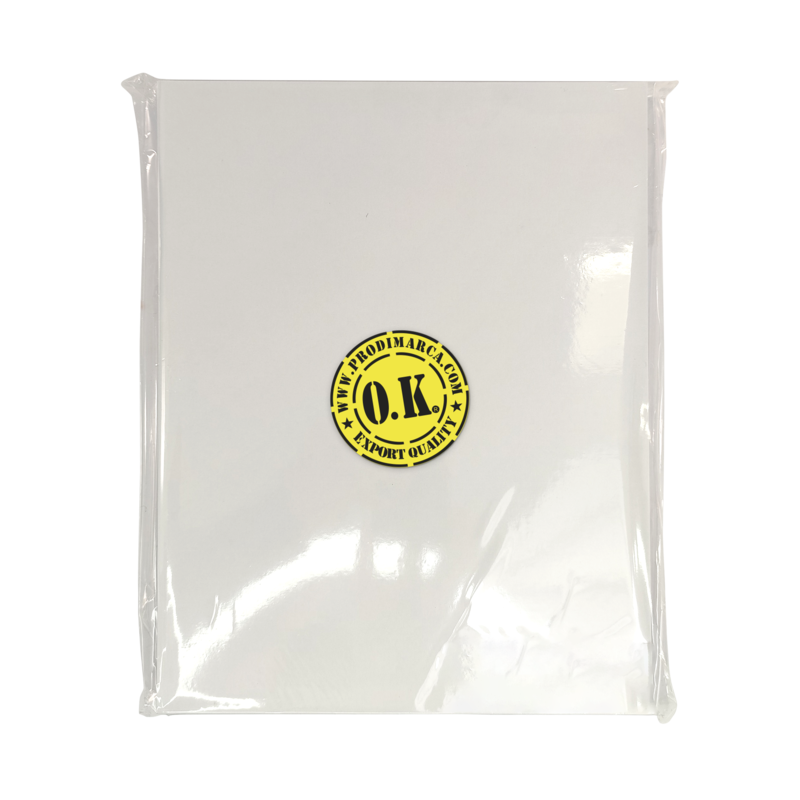 CARTULINA BRISTOL `OK` 216X279MM.PQ.100PZ.CAL.200GR.CARTA/SATINADA BLANCO OPALINA
