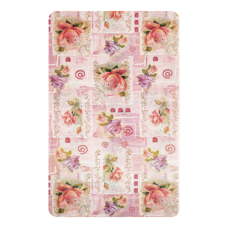 PAPEL SEDA FANTASIA `OK` 18gr.50x70cm.PQ.100pz.DELICATA