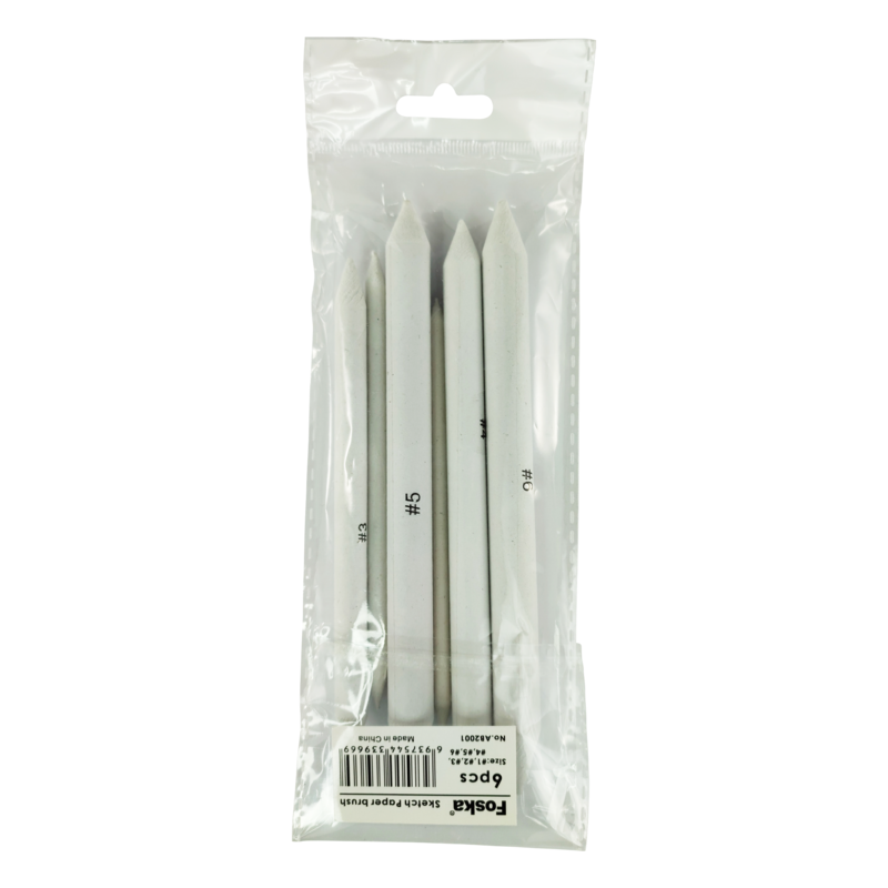 DIFUMINOS DE CELULOSA `FK` PUNTAS CON DIAM.VARIADOS JG.6pz.SURT.