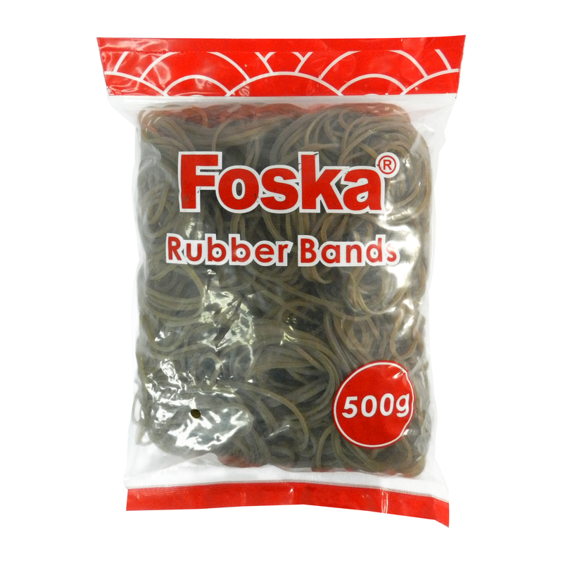 LIGAS/BANDAS DE GOMA (NR) 'FK' N.16 DE LATEX PQ.500gr.ESPESOR 1,5mm.xDIAM.80mm.