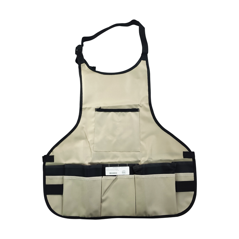 DELANTAL ARTISTICO 'SA' IMPERMEABLE EP.1pz.TALLA 58x61cm.TERYLENE