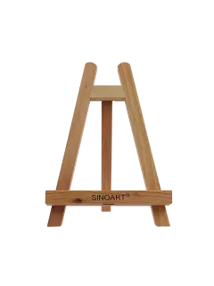 CABALLETE ARTISTICO MADERA T/MESA `SA` CJ.1PZ.ESTUDIO INCLIN.MINI REGUL.19X19,5X26CM.BARNIZADO