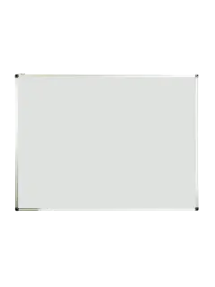 PIZARRA BLANCA `OK` 120x90cm.CJ.5pz.MARCO ALUMINIO