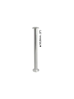 TORNILLOS DE POSTE `OK` M+H ALUMINIO PQ.100pz. 50,8mm.(2")
