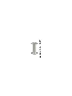TORNILLOS DE POSTE `OK` M+H ALUMINIO PQ.100pz. 12,7mm.(1/2")