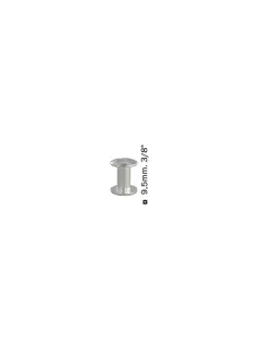 TORNILLOS DE POSTE `OK` M+H ALUMINIO 9,5mm.BL.12pz.(3/8")