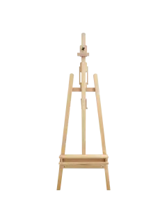CABALLETE ARTISTICO MADERA T/ESTUDIO `SA` CJ.1PZ.LYRA INCLINABLE ALTURA REGUL.67X104X178(231)CM.BARNIZ.