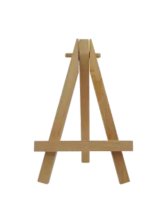 CABALLETE ARTISTICO MADERA T/MESA `SA` CJ.1PZ.ESTUDIO INCLIN.MINI REGUL.9X11CM.BARNIZADO