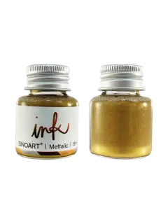 TINTA CALIGRAFICA SA INDELEBLE METALIZADO PIGMENTADO FR.15cc.2ORO COCHANO