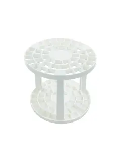LAVA-PORTA PINCELES `SA` PLASTICO CJ.1pz.REDONDO DIAM.15cm. ALTO 13cm.