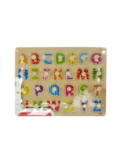 JUEGO DIDACTICO 'KC' ROMPECABEZAS DE ABECEDARIO P/3 AÑOS O +.JG.1kt.27pz.ENELDO/CHAPEC