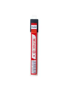 HOJILLA REPUESTO PEQ.`FK` #1 9X80MM.TB.10PZ.C/U.PRECORTADAS
