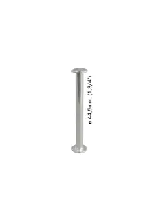TORNILLOS DE POSTE `OK` M+H ALUMINIO PQ.100pz. 44,5mm.(1,3/4")