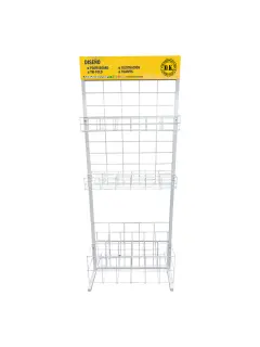 EXHIBIDOR OK VACIO 72X50X180CM.C/6 ESPACIOS 30X45CM.FOAMYS/FOAM-BOARDS/TRIPTICOS