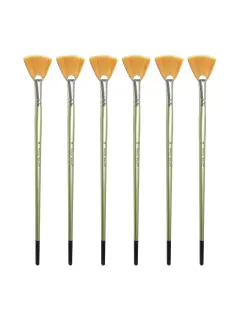 PINCEL SINTETIC `CS` ABANICO PLANO ORO #14 PQ.6pz.M.L.