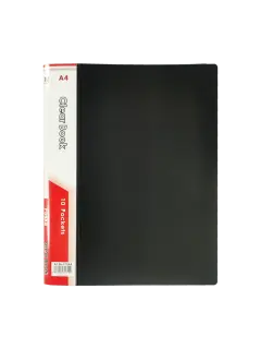 CARPETA CATALOGO PLASTICO (PE) `FK` CA/OF/A4 31x22cm.CAPACIDAD 10 FUNDAS/TAPA DURA