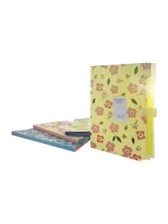 CARPETA ACORDEON PLASTICA (PE) `FK` CA/A4 BS.1pz.13 DIV.C/LIGA CARTA/A4 COL.SURT.