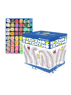 MARCADOR P/DISEÑO GRAFICO `MB` TWIN MARKER CINCEL+FINO ST.48pz.COL.SURT.