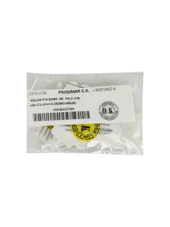 AGUJAS PTA.ROMA `OK` PQ.C/ 6 BL.x4pz.C/U.#24+18 CROMO-NIQUEL