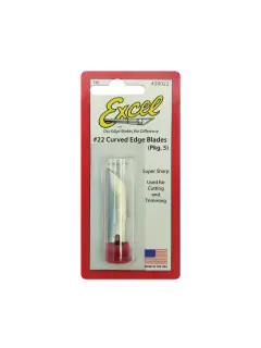 HOJILLA RPTO.`Ex` PARA K2 #22 ACERO AL CARBONO CJ. 12bl.C/5pz.C/U.(60 UNIDADES)